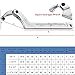 Eowpower Chrome Vanadium C Spanner Tool Adjustable Hook Wrench Square head - 2