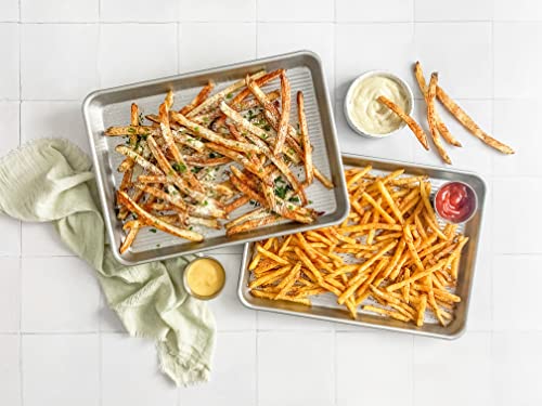 Usa Pan Bakeware Quarter Sheet Pan, Warp Resistant Nonstick Baking Pan, Made In The Usa From Aluminized Steel #TOP3