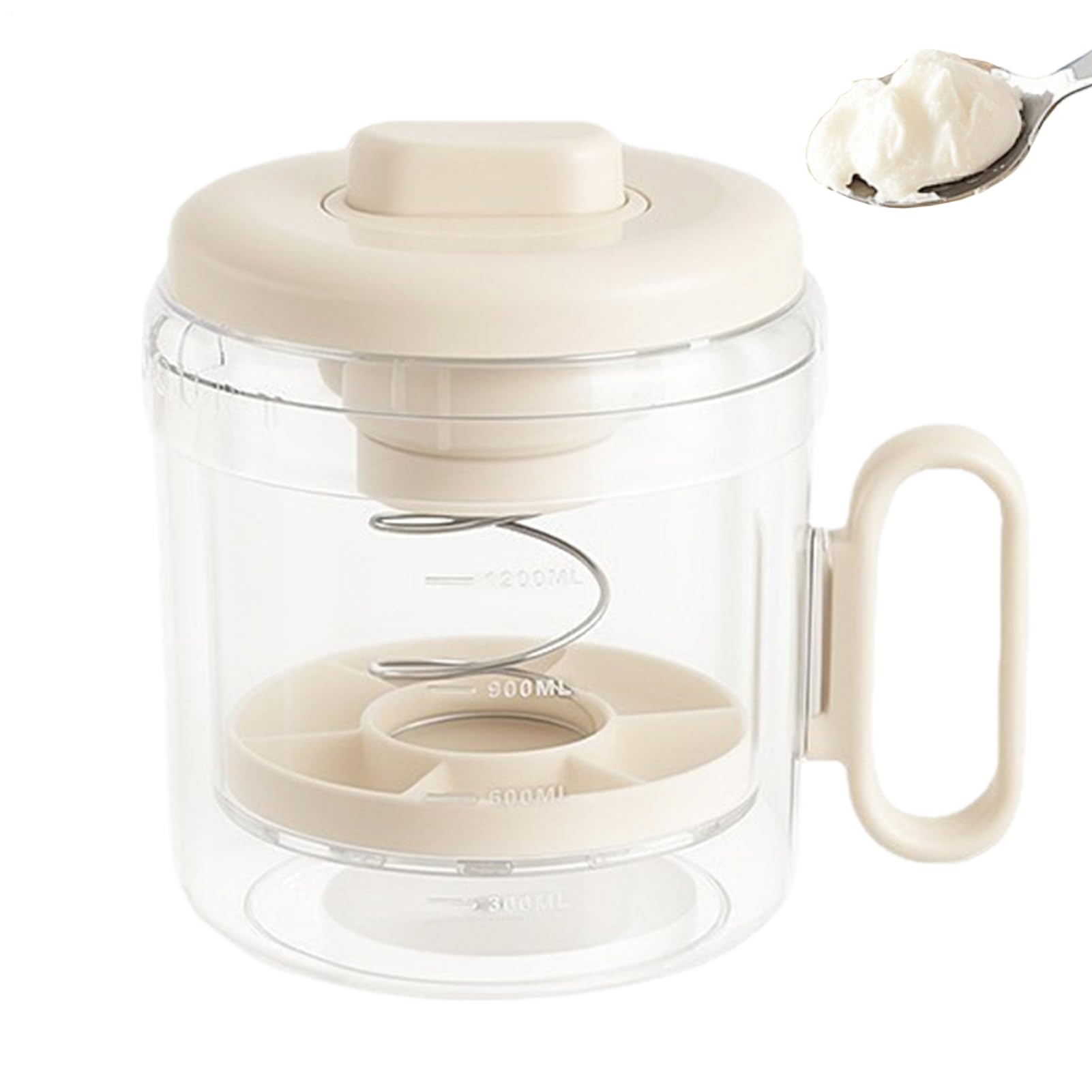 -Helm – -Hersteller | Joghurthersteller mit ASA | Joghurtfilter feinmaschig mit ASA | Spezialgeräte für die Küche für Flüssigkeiten, Milch, Flaschen, Säfte, Frühstück, Al