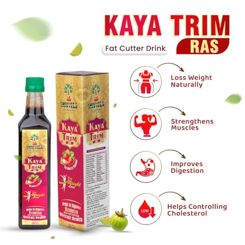Image of Shivveda Kaya Trim Ras - Herbal Formula with Traditional Ingredients, No Apple Cider Vinegar, 500ml (Pack of 2)