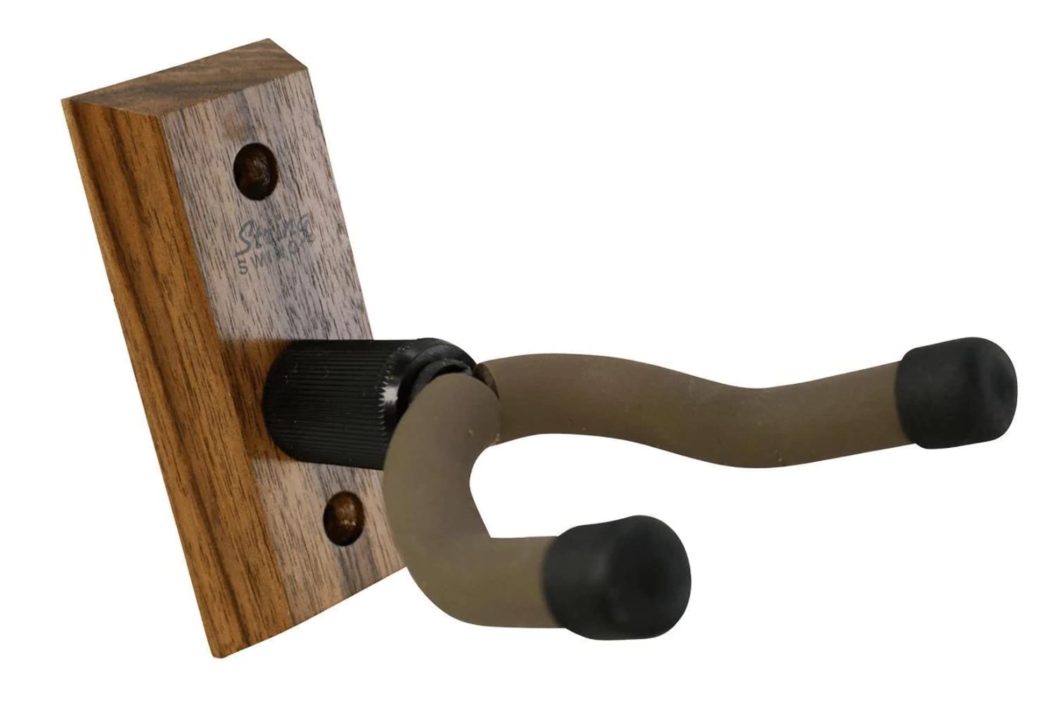 Black Walnut Dulcimer Hanger (Flat Head), Wall Mount