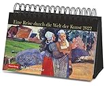  Eine Reise durch die Welt der Kunst Premiumkalender 2022 - Tagesabreißkalender zum Aufstellen - Tischkalender mit den schönsten Gemälden - in Geschenkbox - 23 x 17 cm: 365 Meisterwerke.