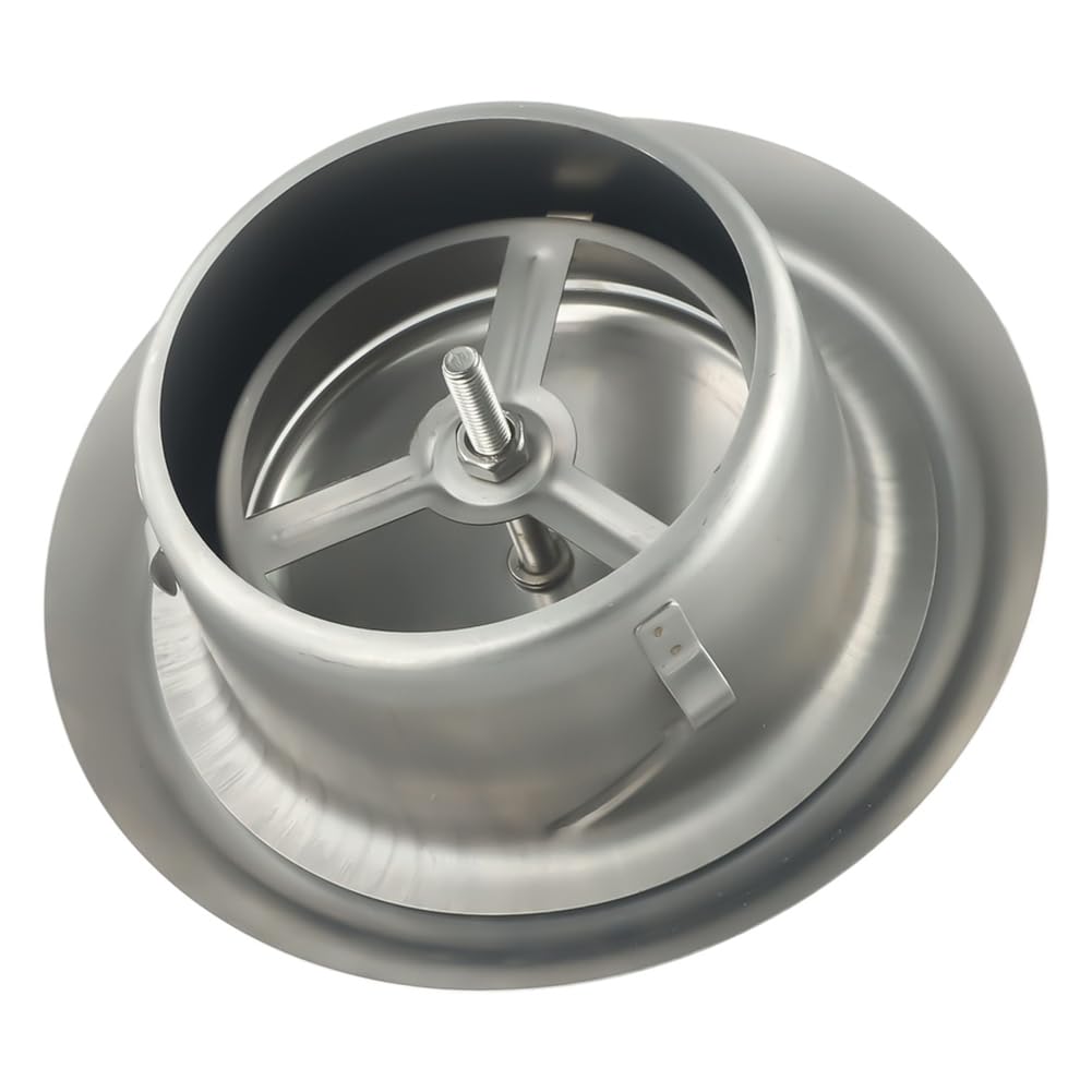 Aundhegrtt For HVAC Systems Ventilation Solution- Stainless Steel Air Outlet Vent, 100mm 125mm 150mm Size Options 150mm