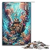 Rompecabezas para Adultos de 1000 Piezas con paisajes fantásticos Rompecabezas Imposible Juego Familiar antiestrés Desafío desafiante 75 x 50 cm