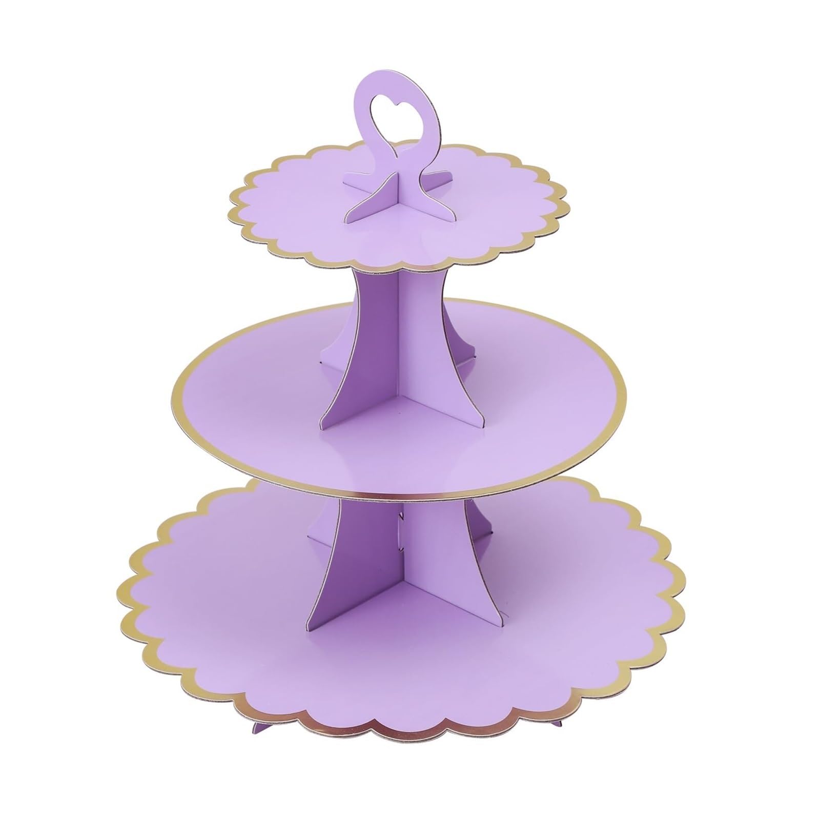 Ryckey Cake Stands 3-Tier Cupcake Stand Cardboard Cupcake Tower