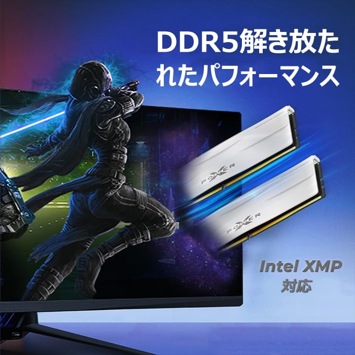 Amazon.co.jp: シリコンパワー DDR5 64GB (2x32GB) Zenith
