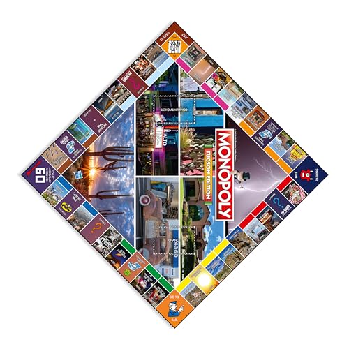 Monopoly Tucson Edition juego de mesa para 2-6 jugadores miniatura 4