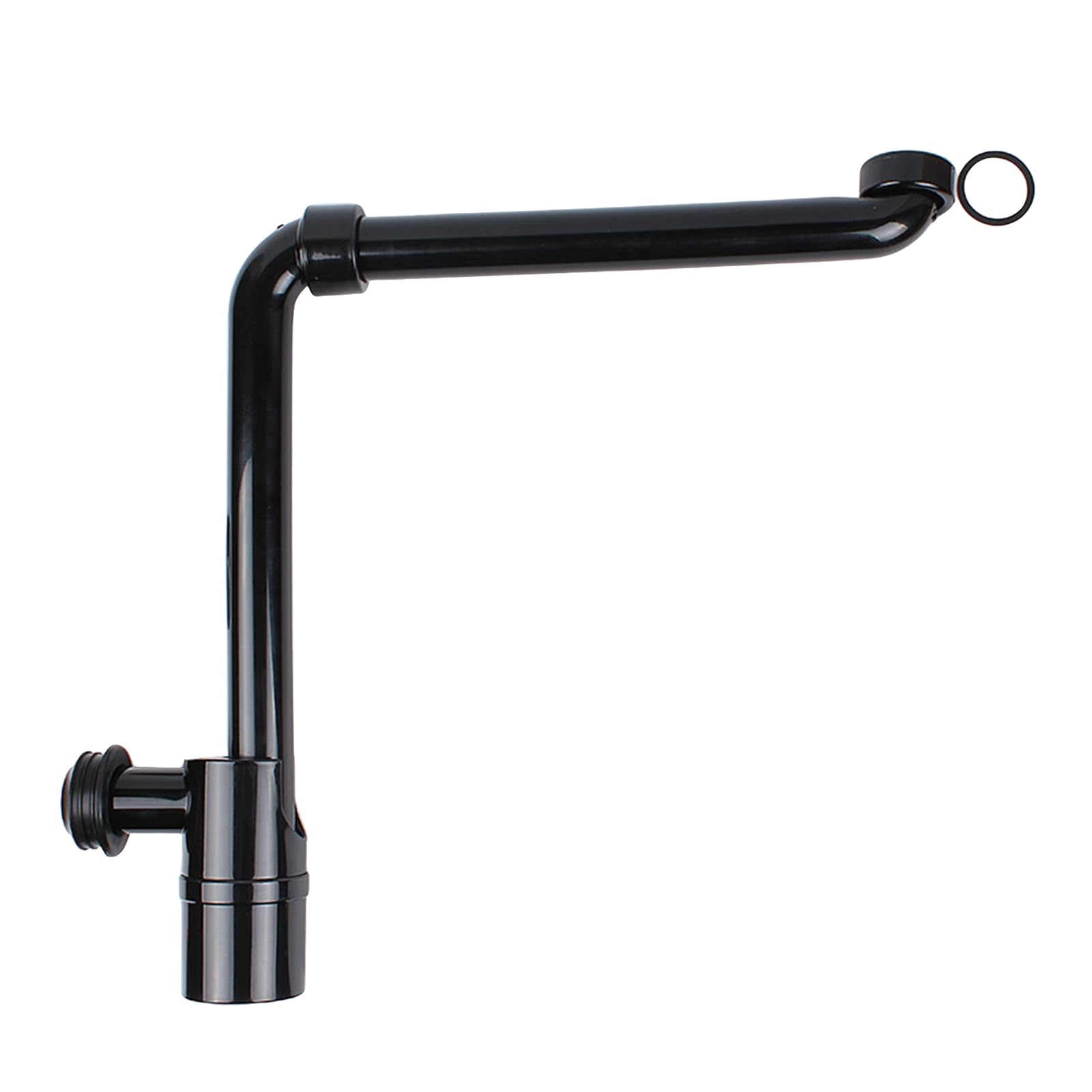 Sink Waste Drain Adjustable Washbasin Siphon Drain Pipe ﻿1 / 4Inch Space Saving Sink Waste Adjustable Washbasin Siphon