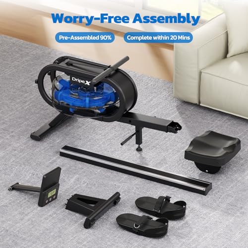 Dripex Water Rowing Machine for Home Gym - Yorkshire Outdoor Activity Park