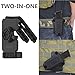 Single Magazine Pouch, Universal 9mm .40 Mag Holder Double Stack Mag. Holster 1911 Single Stack Magazine Pouch with 1.5''-2.0'' Belt Clip for Glock Sig sauer S&W Beretta Browning Taurus H&K and More