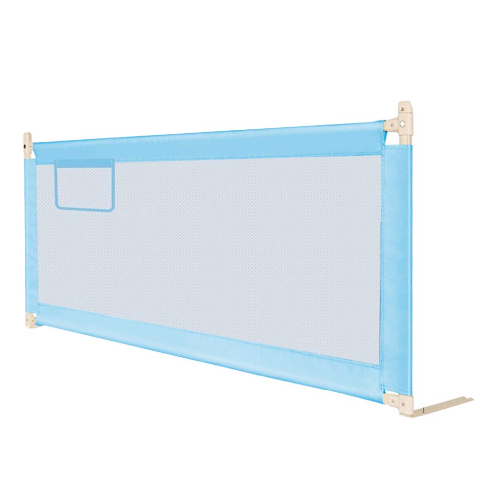 Barandilla de Seguridad para Cama de bebé, 1 Unidad, barandilla de Seguridad Vertical para Cama de bebé, Lavable, para niños pequeños, Camas Individuales y Camas matrimoniales, azu
