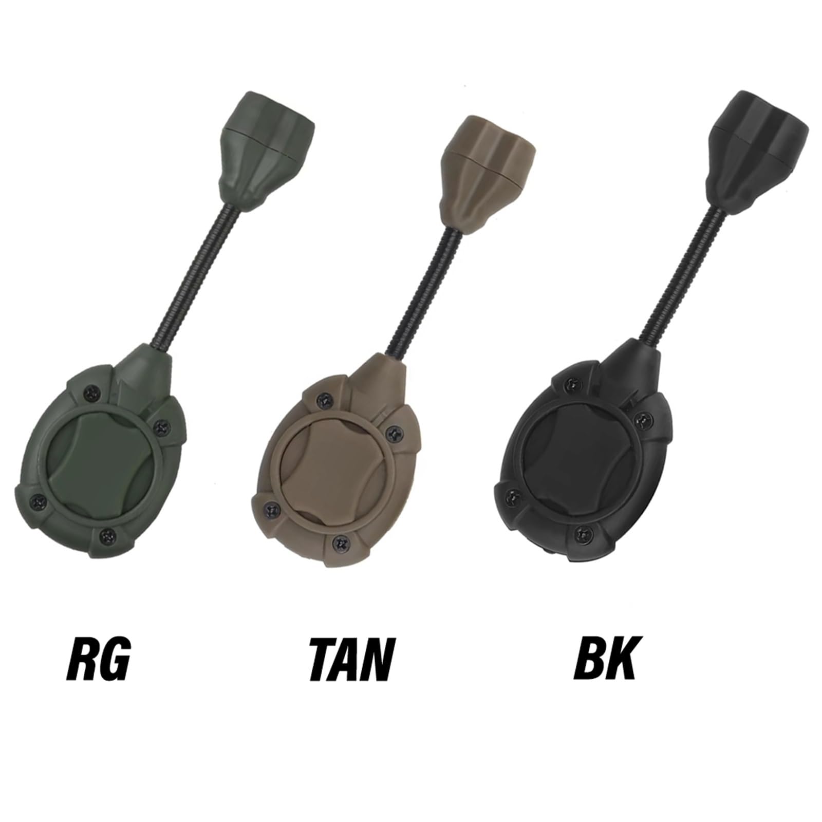 WLXW 3.0 Taktisches Helmlicht 4 Modus Rot/Grün/Blau/IR LED-Lampe Airsoft Jagd Radfahren Angeln Taschenlampe Energiesparend