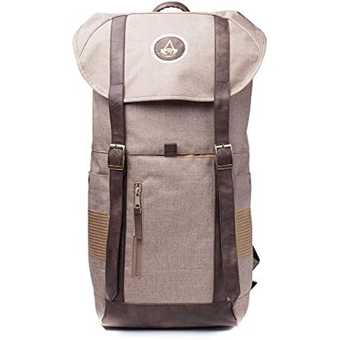 Mochila Assassins Creed Origins Crest Logo Sport Style con Correas de Doble Hebilla Cover