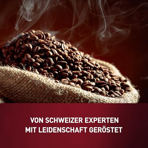 Schwiizer Schüümli Crema, 100% Arabica Kaffeebohnen, aromatisch-vollmundig, ideal für Vollautomaten, Stärke 3/5, mittlere Röstung, Rainforest Alliance, 1kg 4