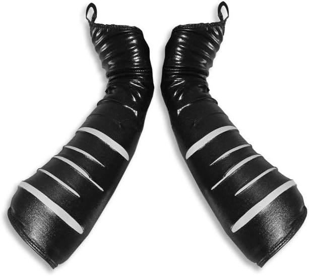 Allure Lingerie Wild Kitten Gloves, Black, One Size