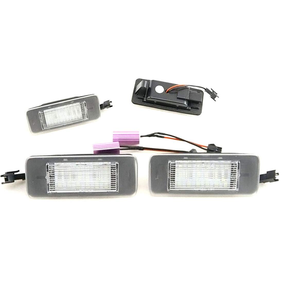 2 Unids Canbus 18 SMD LED Número de Placa Placas de luz para O/Pel Astra J Sports Tourer (Estado) 2009-2015 Zafira Tourer C 2011-