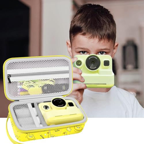 Image of Leayjeen Kids Camera Case Compatible with Kids Instant Print Camera, Kids Instant Camera for 1080P Printed Photos,Best Christmas Gifts and Birthday Gifts for Kids-Little Yellow Duck（Case Only）