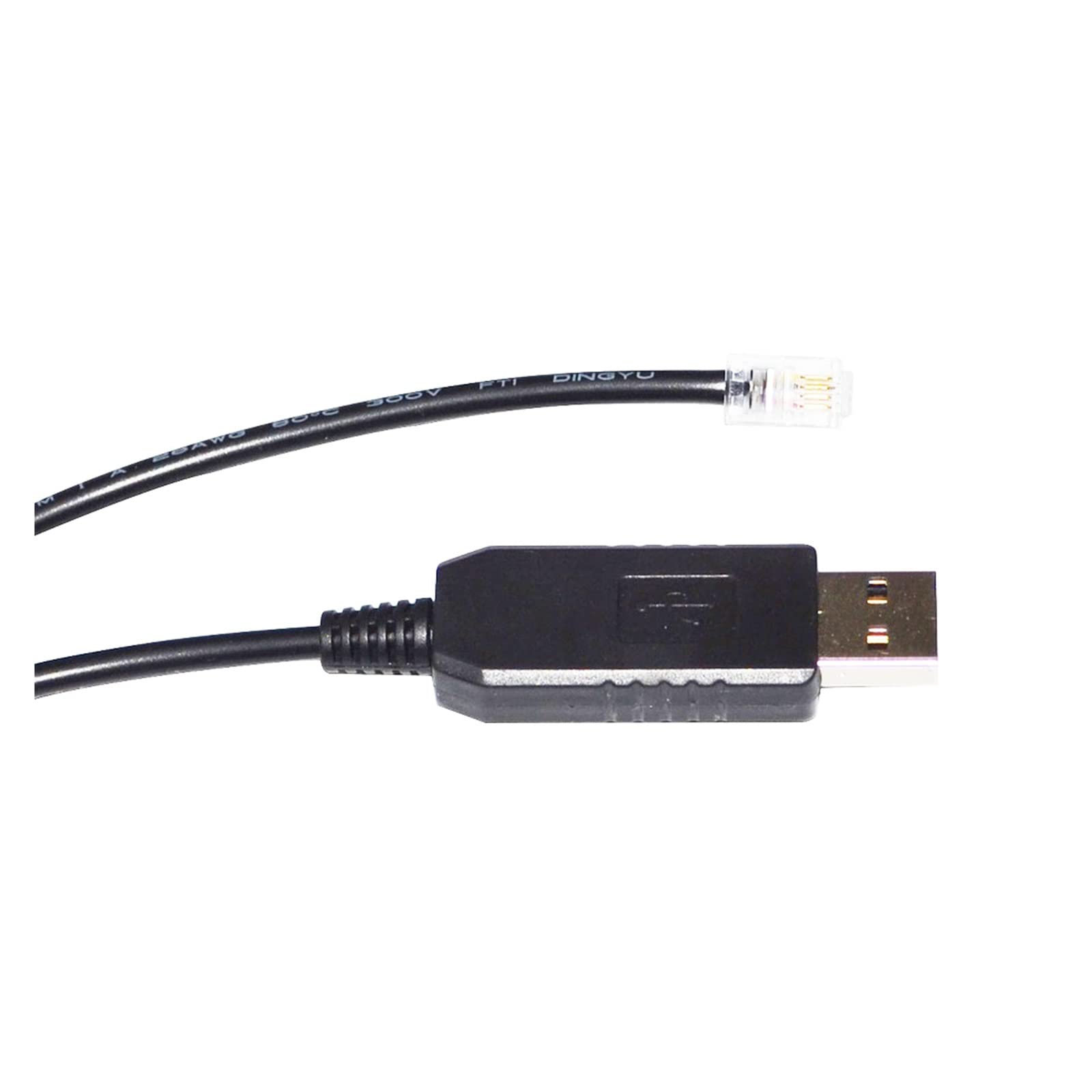 Cavo seriale FT232RL CHIP USB a RS232 RJ11 RJ9 4P4C adatto per PC a NEXSTAR controllo manuale del cavo AVX Mount (1,8 m)