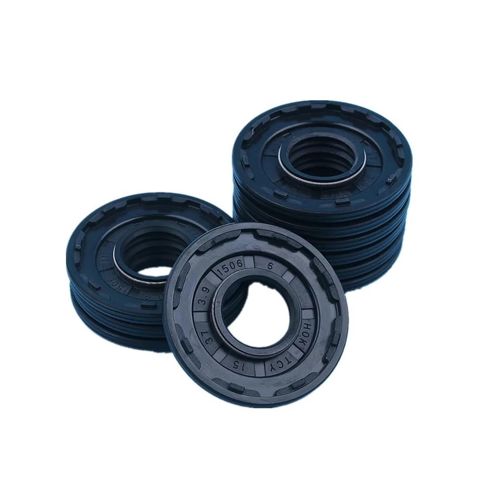 10 unids/Lote Cubierta de Sellado de Aceite de cigüeñal Duradera for Motor de Motosierra de Gasolina 445 445e 450 450e Parte 544013801 Piezas de Repuesto | 50pcs