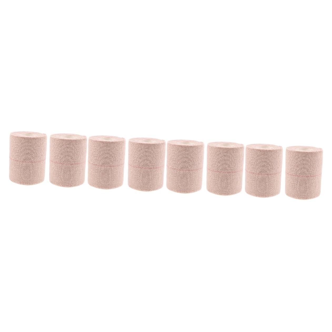 SHERCHPRY Cinta Adhesiva Para La Muñeca Bandas Elasticas Cinturones Elasticos Venda Cohesiva Deportes Muñequera Deportiva Envoltura De Vendajes Capacitación Algodón 2 Rollos*4