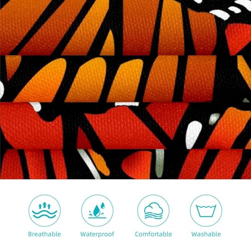 Tabliers de cuisine ailes de papillon multicolores avec broches - 3
