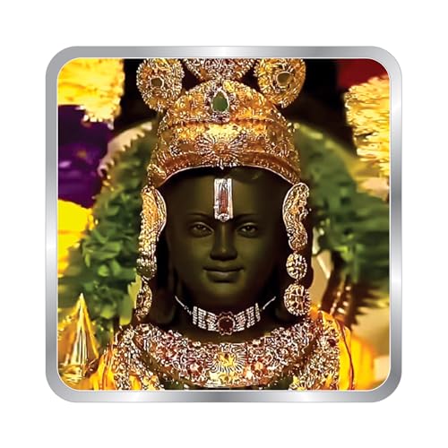 Precious Moments 50 Gram Silver Coin Ram Lalla | Ram Mandir | Ayodha Temple | Colorful Designs 999 Pure BIS Hallmarked with Gift Box by ACPL (B0CTHQMTV6) Amazon Price History, Amazon Price Tracker