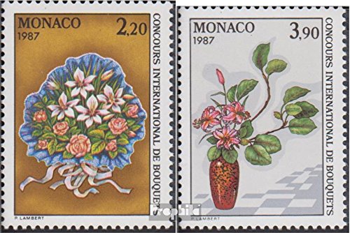 MNH ** MNH Prophila Collection Monaco 1777-1778 (Completa Edizione) MNH ** MNH 1986 Blumenbinderei (Francobolli per i Collezionisti) Piante/Funghi
