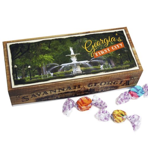 Savannah Taffy Gift Box Taffy Candy Grocery & Gourmet Food