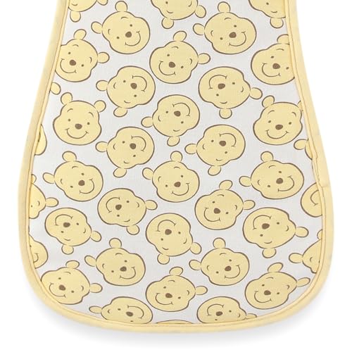 Image of Disney Baby Winnie the Pooh Burp Cloths 3 Pack Soft Absorbent 20 inch x 10 inch Leakproof Burping Rags for Newborn and Infants