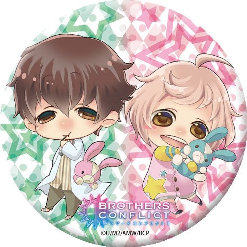 BROTHERS CONFLICT ブラザーズコンフリクト 缶ミラー 要 2点 BROTHERS CONFLICT(ブラザーズコンフリクト) 缶ミラー 光