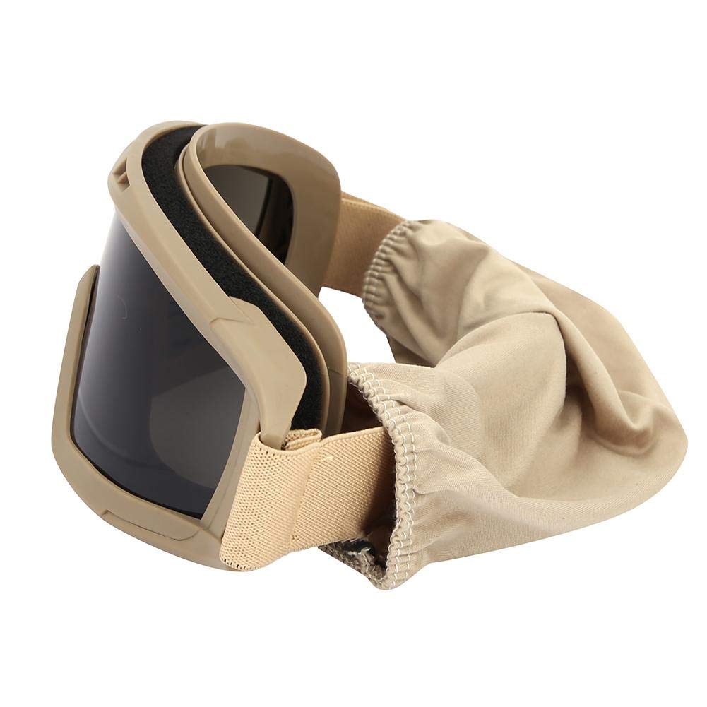 Tactics Goggle, Tactics Goggles Airsoft Paintball Ski Anti-Dust Anti-Fog Eye Protection Glasses Anti Fog Military Glasses