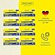ONLINE 40x kompatible LAMY Patronen blau, auch für Pelikan, Stabilo etc, Universal Tintenpatronen, Füller Patronen, löschbar, für Füllhalter & Tintenroller, Vorteilspack königsblau