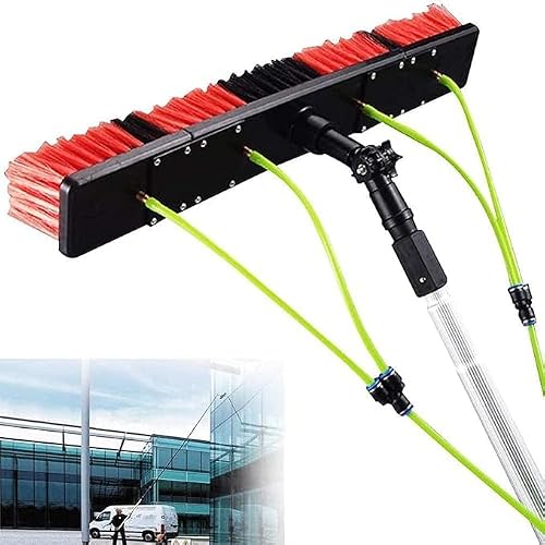 DUANHOZ Water Fed Pole High Window Cleaning Pole,Extendable Cleaner Conservatory Roof,Cleaning Photovoltaic And Solar Panels,Cleaning Trucks,7M,7M