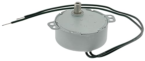 Miniatura 3 de TYJ50-8A motor síncrono AC 100-120V 5060Hz 4W 2.5-3rpmmin CWCCW con UL