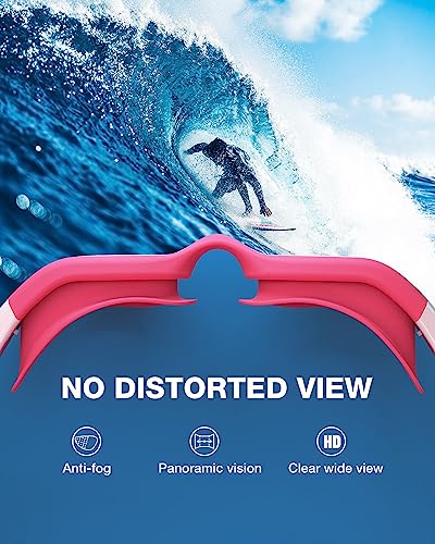 Image of ZIONOR Swim Goggles, Upgraded G1 Polarized Swimming Goggles Anti-Fog for Adult Men Women