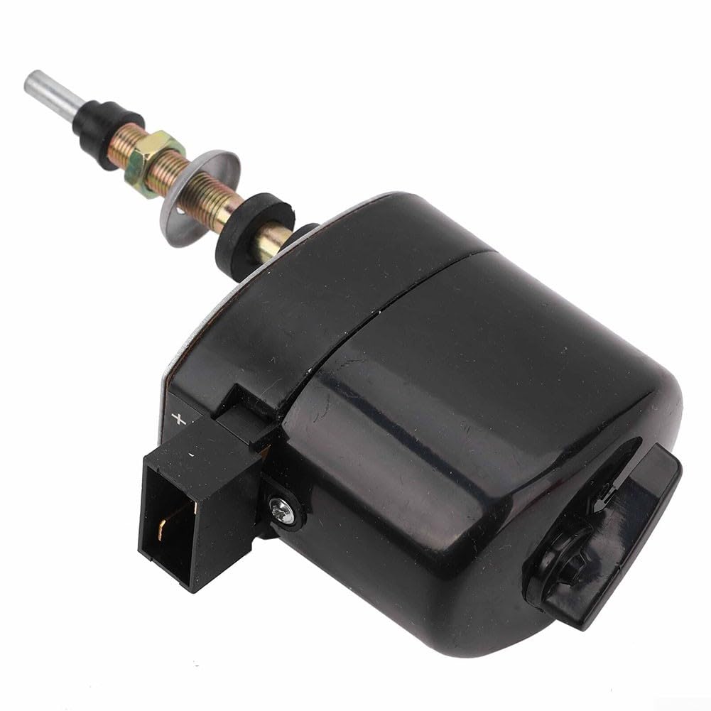 Motore tergicristallo, braccio tergicristallo 105°, 12 V, universale, per trattori, barche, camper e controller (motore + tergicristallo)