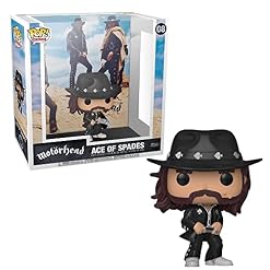 Funko Pop! Albums: Motorhead – Lemmy Kilmister – Ace of Spades – Lemmy Motorhead – Figurine en Vinyle à Collectionner – Idée de Cadeau – Produits Officiels – Jouets pour Les Enfants et Adultes - Les Beatles, Paul McCartney, John Lennon, RIngo Starr, George Harrison