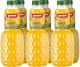 Zumo de Naranja Sin azúcares añadidos Pack 6 x 1L Granini 100% Fruta