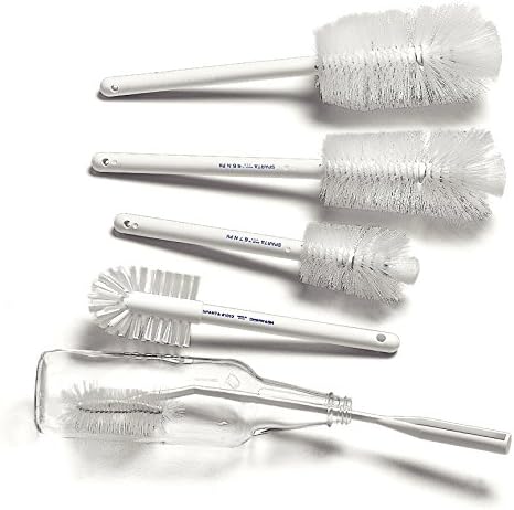 Miniatura 9 de Carlisle FoodService Products 4041300 Cepillo para platos con mango con cerdas de poliéster 2-34, 12 (paquete de 2)