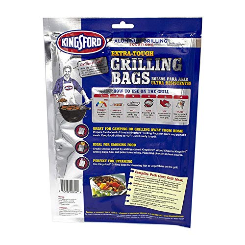 Bolsas para Parrilla de Aluminio Extra Resistentes, Paquete x4 miniatura 2
