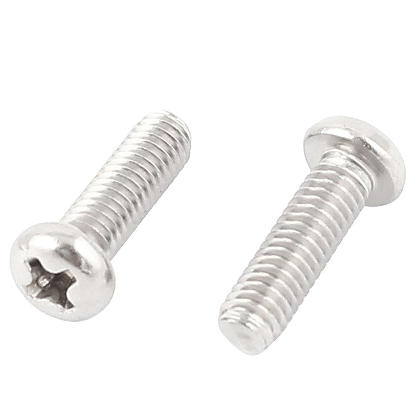 MACHSWON M4x14mm Round Head Cross Screw 304 Stainless Steel Cross head Phillips Pan Head Machine Screws Bolt 60pcs - Image 2