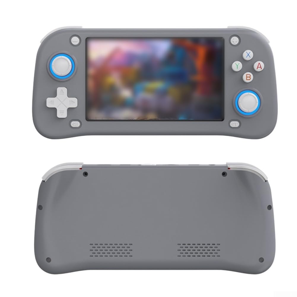 Console di gioco portatile XF43, Open-Source 4,3" HD IPS Display portatile retrò, per console TV ARCADE Home per appassionati di giochi classici (64G nero)