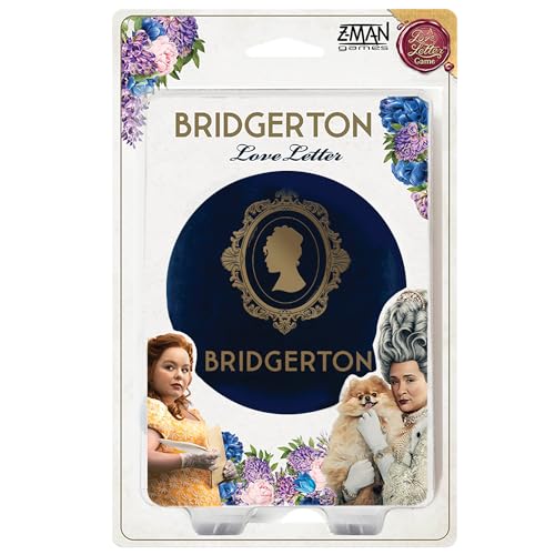 Asmodee - Love Letter Bridgerton - Jeu de Table, 2 à 6 Joueurs, 10 Ans et édition en Italien