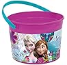 Amscan Disney Frozen Plastic Favor Container (Each) - Party Supplies