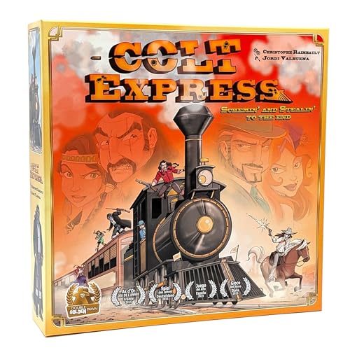 Juego de Mesa Colt Express - Estrategia Oeste Salvaje miniatura 1