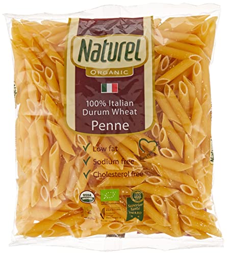 Naturel Organic 100% Italian Durum Wheat Pasta Penne 500 g