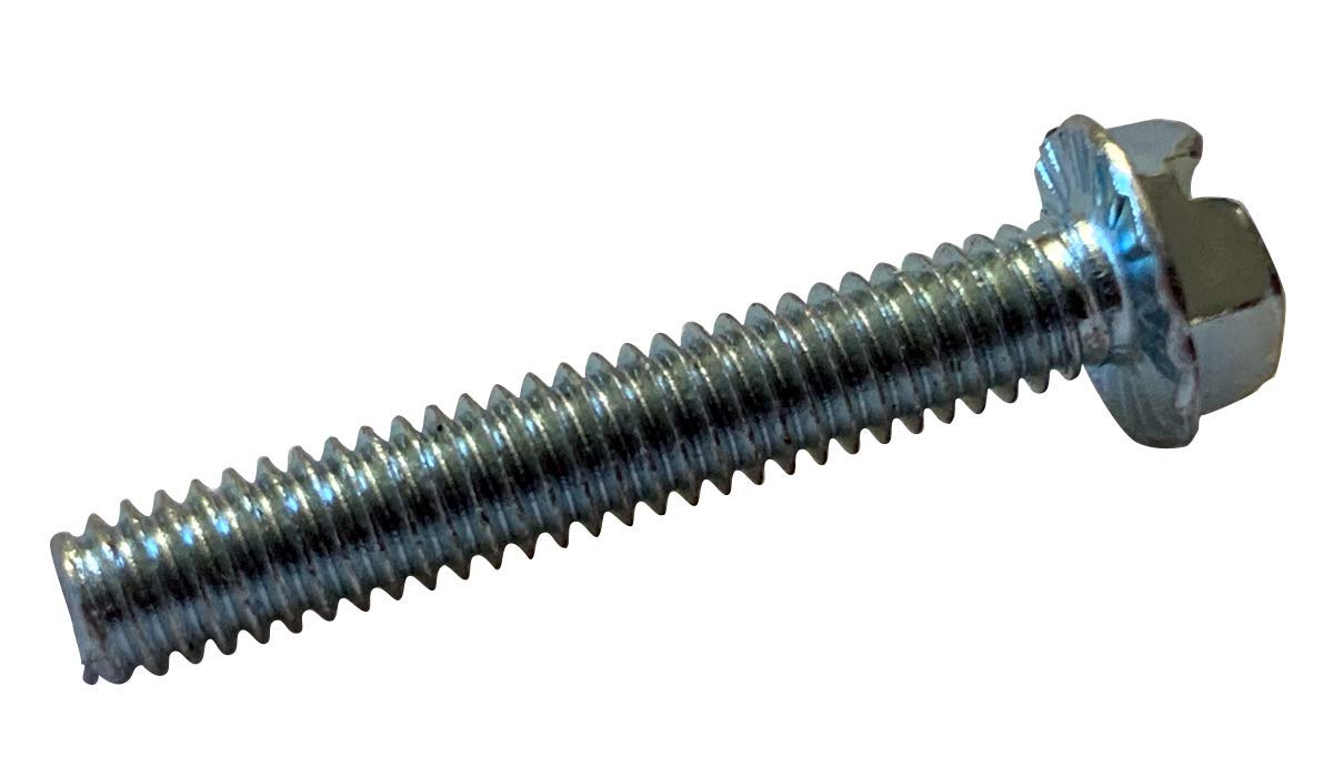 200x Viti Macchina Testa Esagonale Indented Hex Washer 5/16-18 X 1-1/8 - Zincate - Lexar Industrial - 2