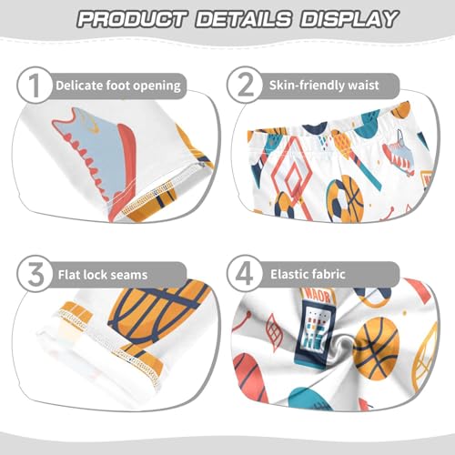 Bolaz Toddler Girls Leggings Printed Yoga Pants Leggings Sports Items for Kids3