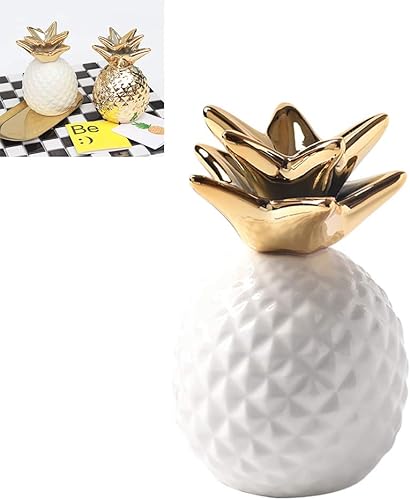 Miniatura 2 de Alcancía de cerámica de piña, hucha decoración creativa, dinero niños, boda, cumpleaños