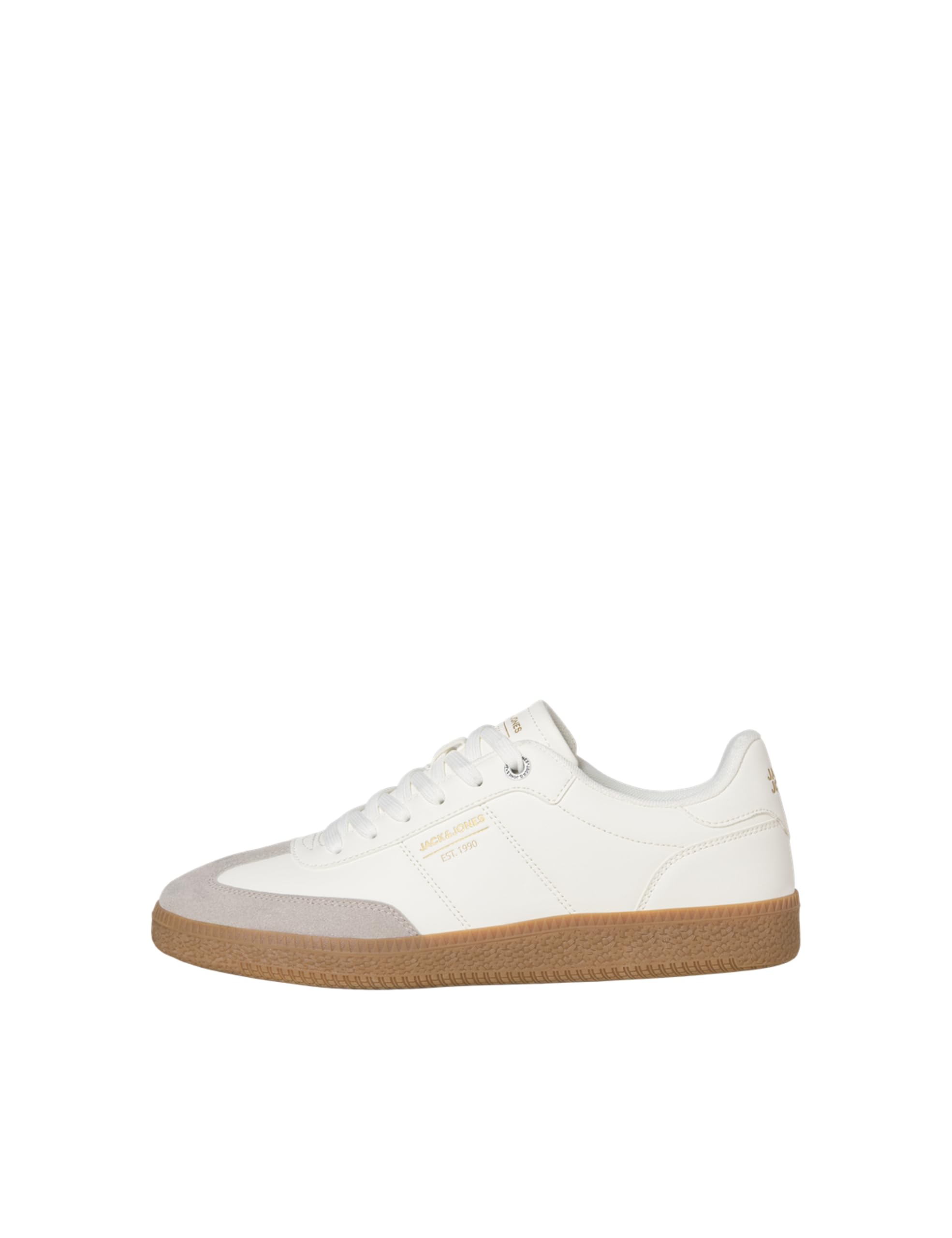 JACK & JONES Jfwreecher Noos Baskets en polyuréthane pour Homme Blanc Taille 43 EU, Blanc., 43 EU